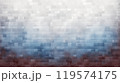 青いレンガの背景画像 119574175