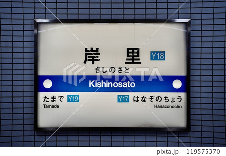 大阪市高速電気軌道・四つ橋線 ・岸里駅(大阪府大阪市西成区) 大阪市高速電気軌道・四つ橋線 ・岸里駅(大阪府大阪市西成区) 119575370