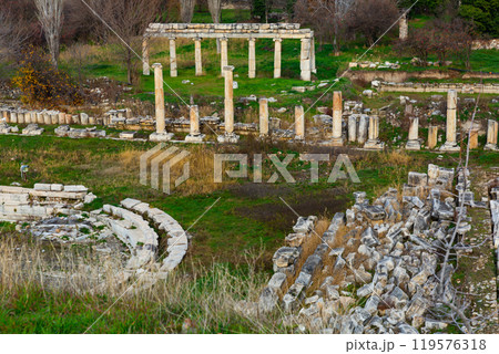 Preserved elements of architecture of Hadrianic Baths in Aphrodisias, Turkey Preserved elements of architecture of Hadrianic Baths in Aphrodisias, Turkey 119576318
