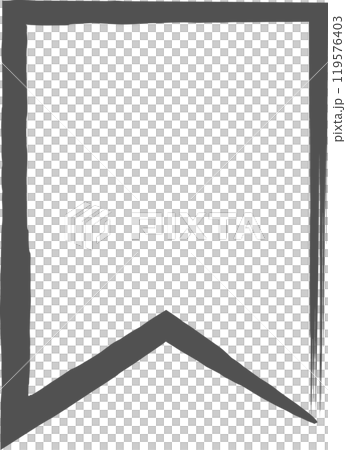 Brush-written business single icon Sticky note Brush-written business single icon Sticky note 119576403