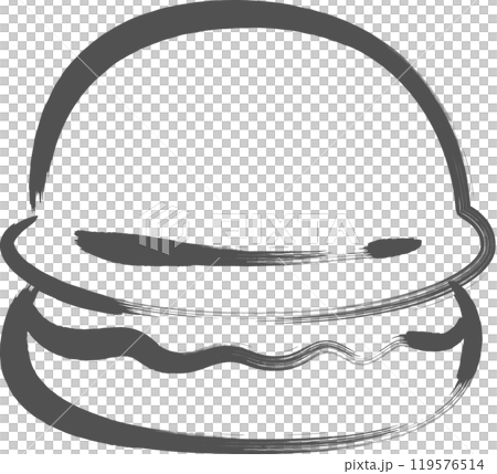 刷寫食物和飲料單品圖示馬卡龍 刷寫食物和飲料單品圖示馬卡龍 119576514