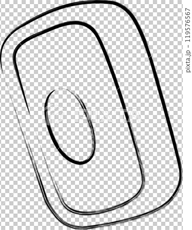 筆書き単品アイコン　石鹸 119576567