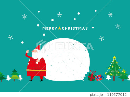 クリスマス サンタクロースカード クリスマス サンタクロースカード 119577012