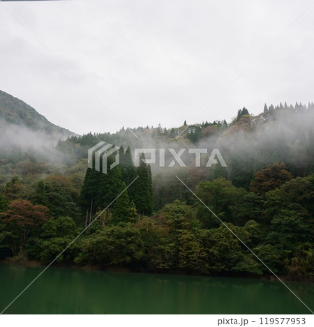 「庄川峡（霧）3」 119577953