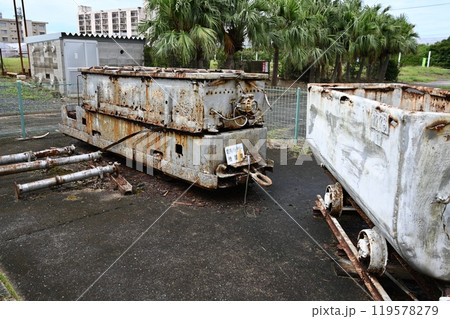 坑内バッテリー機関車　長崎市炭鉱資料館　長崎市高島 119578279