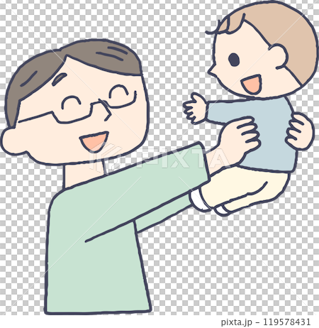 一個努力工作的父親 119578431