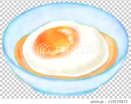 Hot spring egg illustration Hot spring egg illustration 119578872