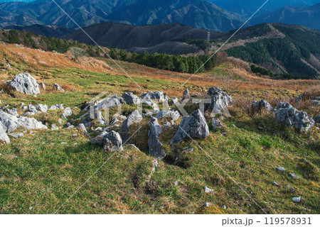 四国カルストの風景 四国カルストの風景 119578931