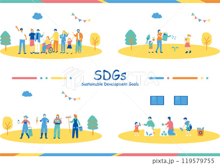 SDGs　持続可能な社会 119579755