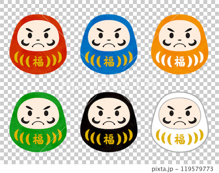 Daruma set Daruma set 119579773