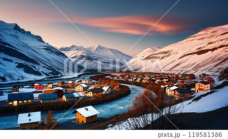 山麓の町 山麓の町 119581386