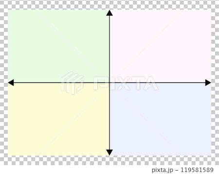 Matrix diagram (matrix table) 119581589