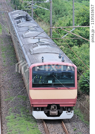 常磐線を走行するE531系赤電 常磐線を走行するE531系赤電 119583657