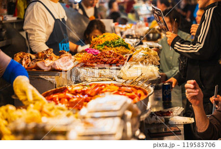 ソウル　広蔵市場（カンジャンシジャン） 119583706