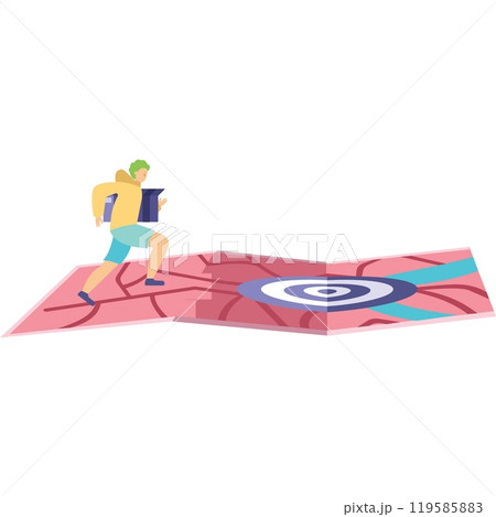 Fast order delivery icon courier service vector 119585883