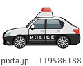 パトカー 119586188