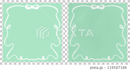 Green Ribbon Memo Paper Memo Pad Note Pad Paper Post It Digital Blank Paper Blank Note 119587186