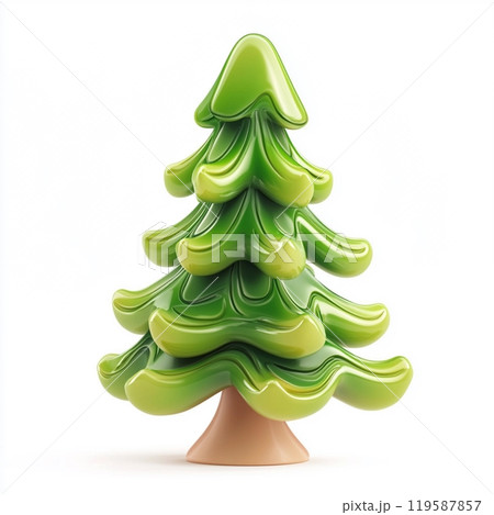 Cartoon Cute Funny Angel Isolated  119587857