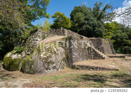 苗木城の大矢倉跡 119589262