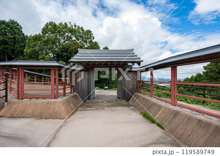 諏訪原城の二の曲輪北馬出跡 諏訪原城の二の曲輪北馬出跡 119589749
