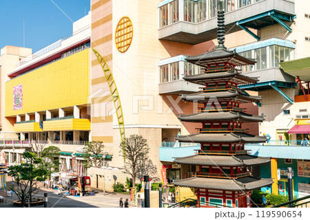 【神奈川県】海老名駅東口前のビナウォーク 119590654