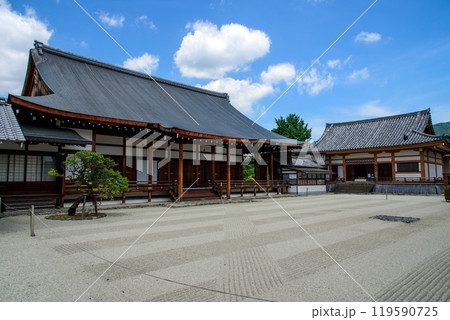 京都、聖護院門跡 宸殿と不動堂 京都、聖護院門跡 宸殿と不動堂 119590725