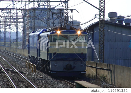 EH200-19号機の新車回送に抜擢された人気機関車EF65-535号機_2008/2/21撮影 119591322