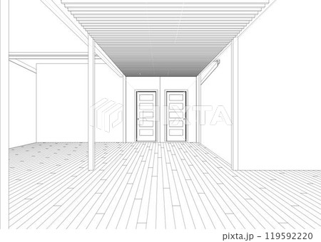 3D illustration of industrial project 119592220