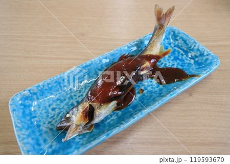 天然アユの田楽　簗の名物料理 119593670