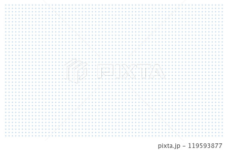 Grid paper. Dotted grid on white background. Abstract dotted transparent illustration with dots. White geometric pattern for school, copybooks, notebooks, diary, notes, banners, print, books 119593877