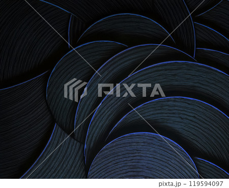 和紙のテクスチャのイメージ素材 青色 和紙のテクスチャのイメージ素材 青色 119594097