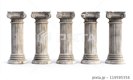 古代の石柱のイラスト素材 [119595358] - PIXTA