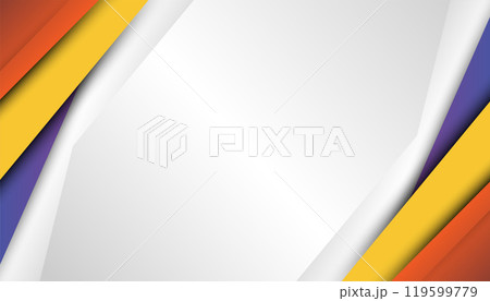 Abstract Geometric Background with Colorful Stripes 119599779