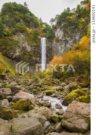平湯大滝の秋（奥飛騨温泉郷・平湯温泉） 119600141