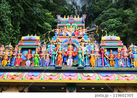 クアラルンプールのバトゥ洞窟 クアラルンプールのバトゥ洞窟 119602305