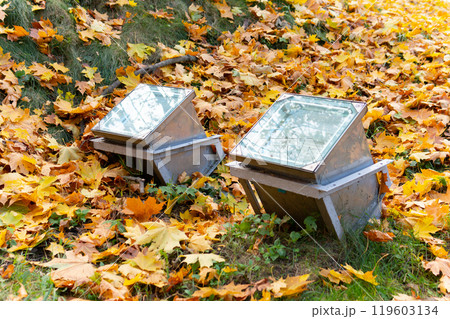 sky technology spotlight shine light equipment electricity black white searchlight background lamp 119603134