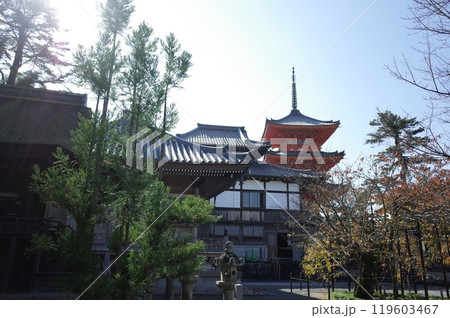 音羽山清水寺の風景_清水寺 音羽山清水寺の風景_清水寺 119603467