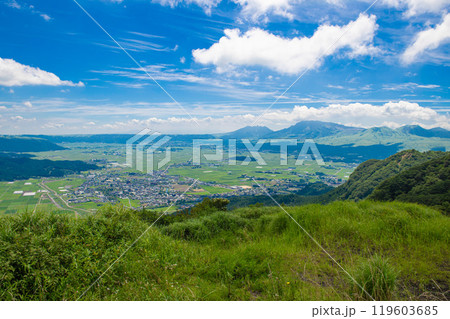 阿蘇・かぶと岩展望所からの眺望 阿蘇・かぶと岩展望所からの眺望 119603685