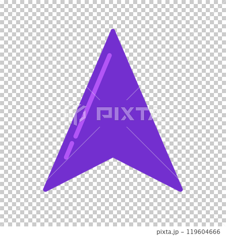 導航遊標圖示（紫色/反射光） 119604666