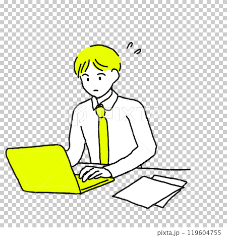 一個努力工作的人 一個努力工作的人 119604755