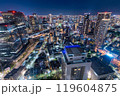 大都市大阪の夜景 119604875