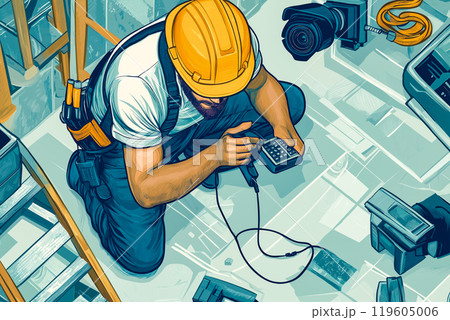 自宅の防犯カメラを設置する - DIYでできる取り付け方法とコツ 自宅の防犯カメラを設置する - DIYでできる取り付け方法とコツ 119605006