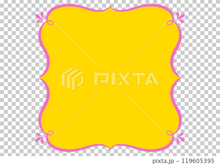 Ornamental frame in Indian style. Vector data. Ornamental frame in Indian style. Vector data. 119605395
