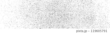Old white stone wall with rough surface and grey paint. Scratches, damage, and retro noise for vintage background. Flat vector illustration isolated 119605791