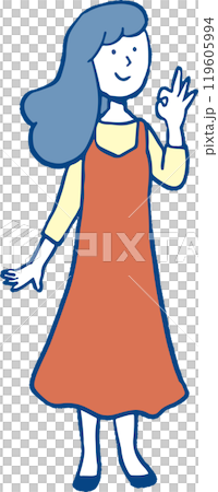 A woman who does OK A woman who does OK 119605994