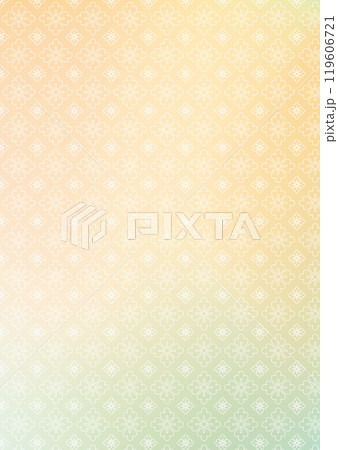 花菱 グラデーション 和柄パターン アウトライン 花菱 グラデーション 和柄パターン アウトライン 119606721