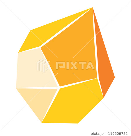 Geometric colored crystal structure abstract Vector Geometric colored crystal structure abstract Vector 119606722