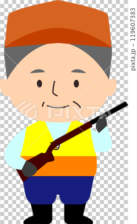 シニアのハンター 119607383