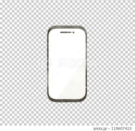 スマートフォン-水彩 スマートフォン-水彩 119607423
