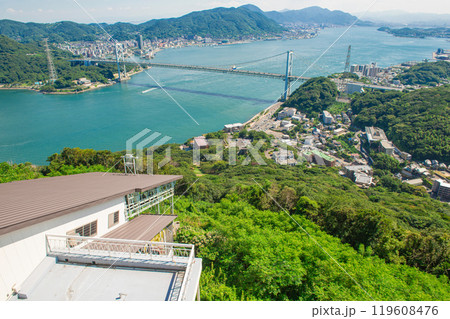 火の山ロープウェイの火の山駅 火の山ロープウェイの火の山駅 119608476